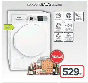 Tien 21 Secadora balay 3sb286b oferta