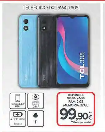 Tien 21 Telefono tcl 5164d 305i oferta