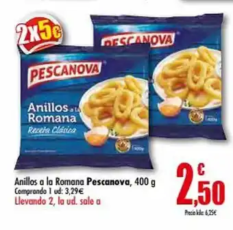 Unide Supermercados Anillas a la romana pescanova oferta