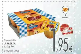 Valvi Supermercats Flam vainilla la fageda oferta