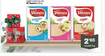 Sorli Light o baix en sal el ventero oferta