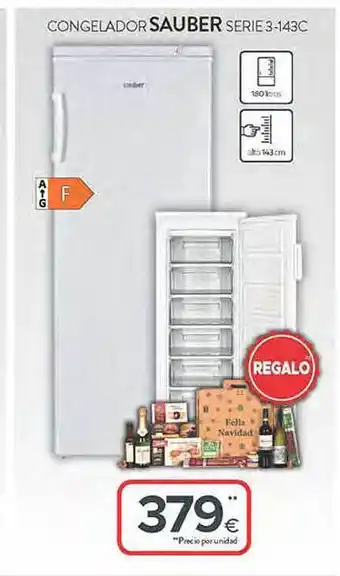 Tien 21 Congelador sauber serie 3-143c oferta