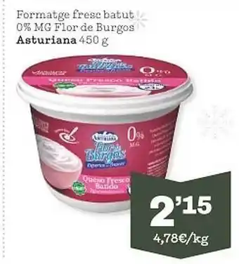 Sorli Formatge fresc batut 0% mg de burgos asturiana oferta