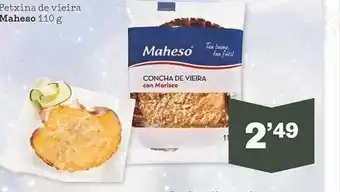 Sorli Petxina de vieira maheso oferta