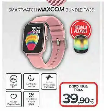 Tien 21 Smartwatch maxcom bundle fw35 oferta