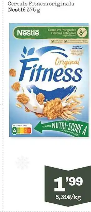 Sorli Cereal fitness originals nestlé oferta