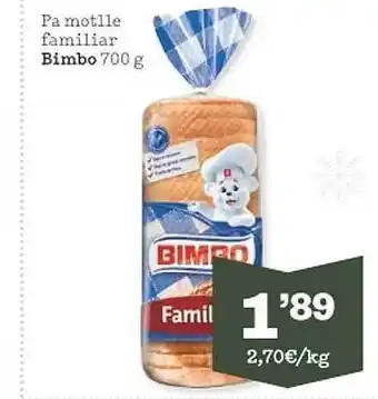 Sorli Pa motlle familiar bimbo oferta