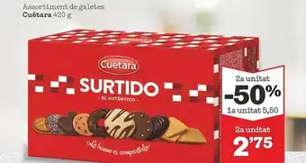 Sorli Assortiment de galetes cuétara oferta