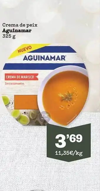 Sorli Crema de peix aguinamar oferta