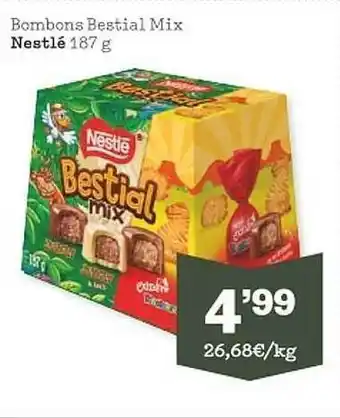 Sorli Bombons bestial mix nestlé oferta