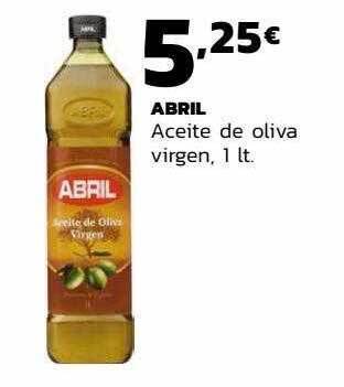 Supermercados Lupa Abril aceite de oliva virgen oferta