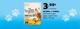 Supermercados Lupa Beyond de purina alimento para gatos grain free pollo oferta