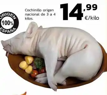 Supermercados Lupa Cochinillo origen nacional oferta