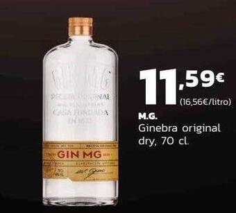 Supermercados Lupa M.g. ginebra original dry oferta