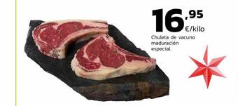 Supermercados Lupa Chuleta de vacuno maduración especial oferta