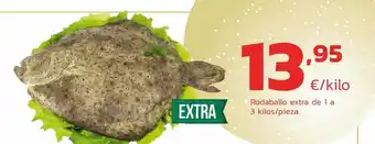 Supermercados Lupa Rodaballo extra oferta