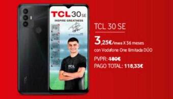 Vodafone Tcl 30 se oferta