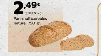 Supermercados Lupa Pan multicereales nature oferta
