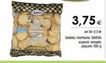 Cash Ifa Galletas mariñeiras daveiga especial canapés oferta