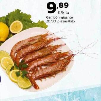 Supermercados Lupa Gambón gigante oferta