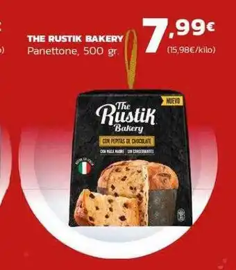 Supermercados Lupa The rustik bakery panettone oferta