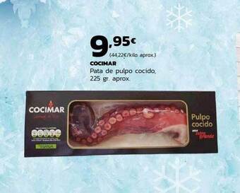 Supermercados Lupa Cocimar pata de pulpo cocido oferta