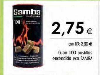 Cash Ifa Cubo 100 pastillas encendido eco samba oferta
