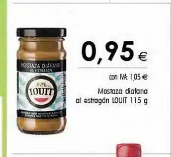 Cash Ifa Mostaza diafana al estragón louit oferta