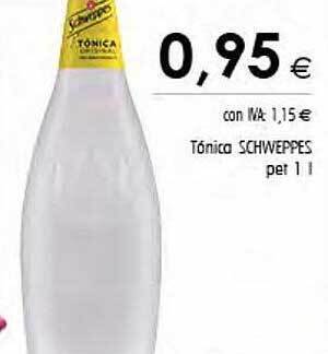 Cash Ifa Tónica schweppes oferta