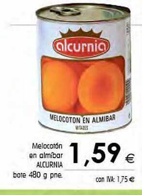 Cash Ifa Melocotón en almíbar alcurnia oferta