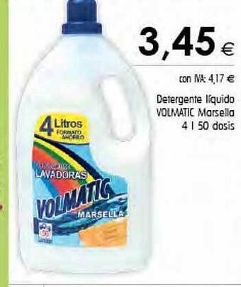 Cash Ifa Detergente líquido volmatic marsella oferta