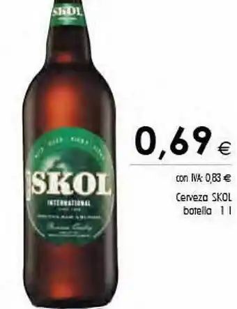Cash Ifa Cerveza skol botella oferta