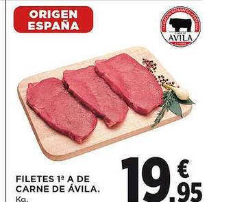 El Corte Inglés Filetes 1aa de carne de ávila oferta