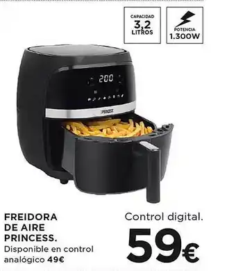 El Corte Inglés Freidora de aire princess oferta