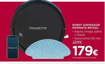 El Corte Inglés Robot aspirador rowenta rr7325 oferta