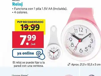 Lidl Mebus reloj oferta