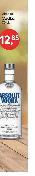 Suma Supermercados Absolut vodka oferta