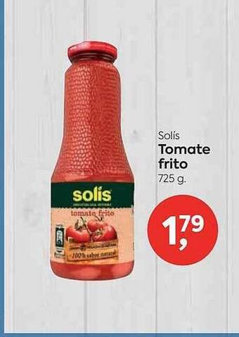 Suma Supermercados Solis tomate frito oferta