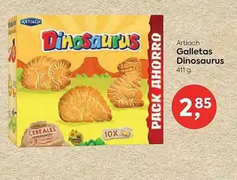 Suma Supermercados Artiach galletas dinosaurus oferta