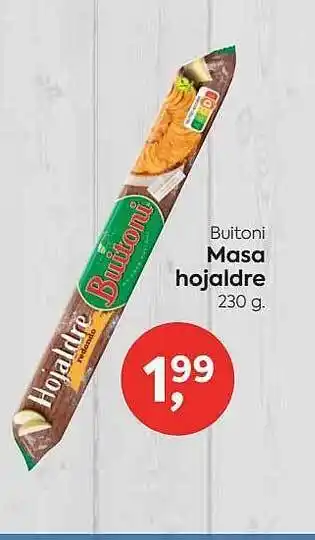 Suma Supermercados Buitoni masa hojaldre oferta