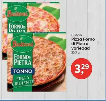 Suma Supermercados Buitoni pizza forno di pietra variedad oferta