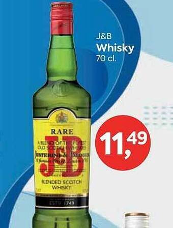Suma Supermercados J&b whisky oferta