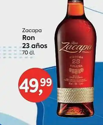 Suma Supermercados Zacapa ron 23 años oferta