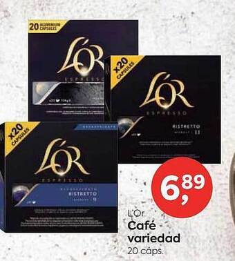 Suma Supermercados L'or café variedad oferta