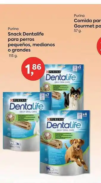 Suma Supermercados Purina snack dentalife para perros pequeños medianos o grandes oferta