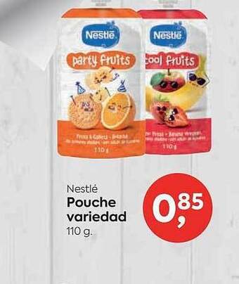 Suma Supermercados Nestlé pouche variedad oferta