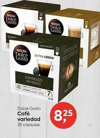 Suma Supermercados Dolce gusto café variedad oferta