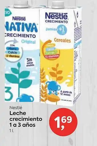 Suma Supermercados Nestlé leche crecimiento 1 a 3 años oferta