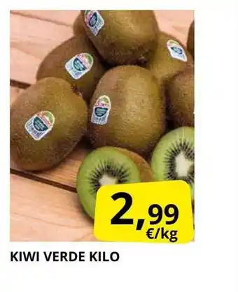 Supermercados MAS Kiwi verde kilo oferta
