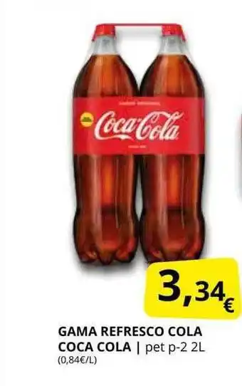 Supermercados MAS Gama refresco cola coca cola oferta